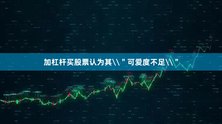 加杠杆买股票认为其\＂可爱度不足\＂