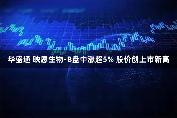 华盛通 映恩生物-B盘中涨超5% 股价创上市新高